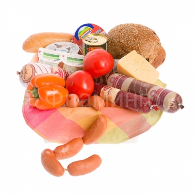 Корзина с продуктами ‘Сытный обед’